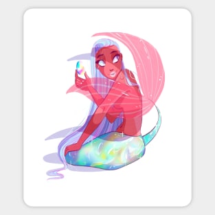 Opal Mermaid Sticker